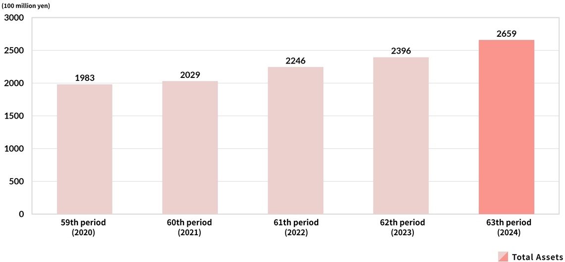 Total Assets graph